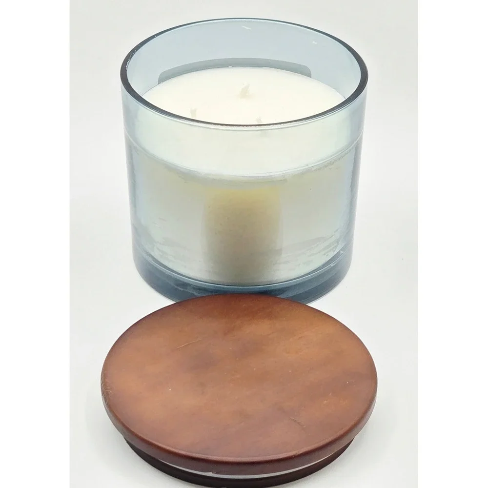 Scentsational Moonlight Citron 26 oz Candle - Wood Lid Citrus Scent NEW